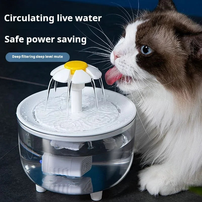 Smart USB Pet Water Fountain for cats and dogs
